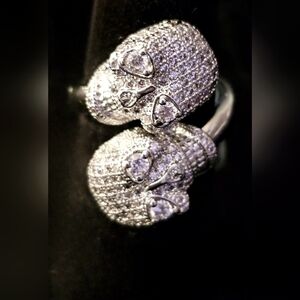 Skull wrap ring
